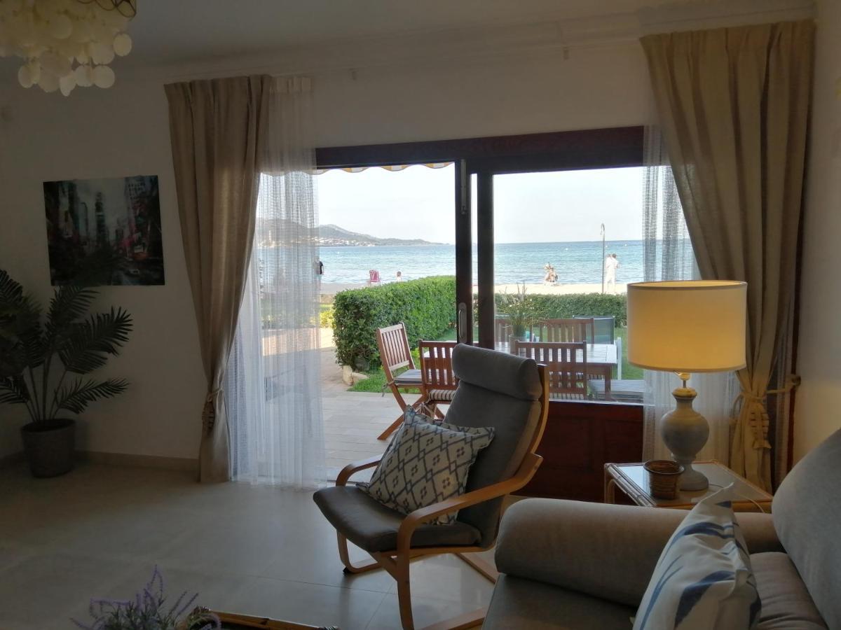 阿尔库迪亚港Apt Playa De Muro Ca N Ines - 1ª Linea De Playa公寓 外观 照片