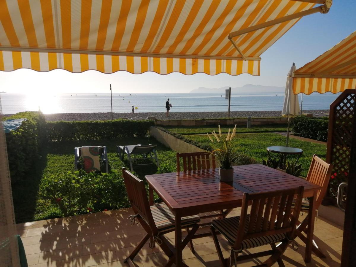 阿尔库迪亚港Apt Playa De Muro Ca N Ines - 1ª Linea De Playa公寓 外观 照片