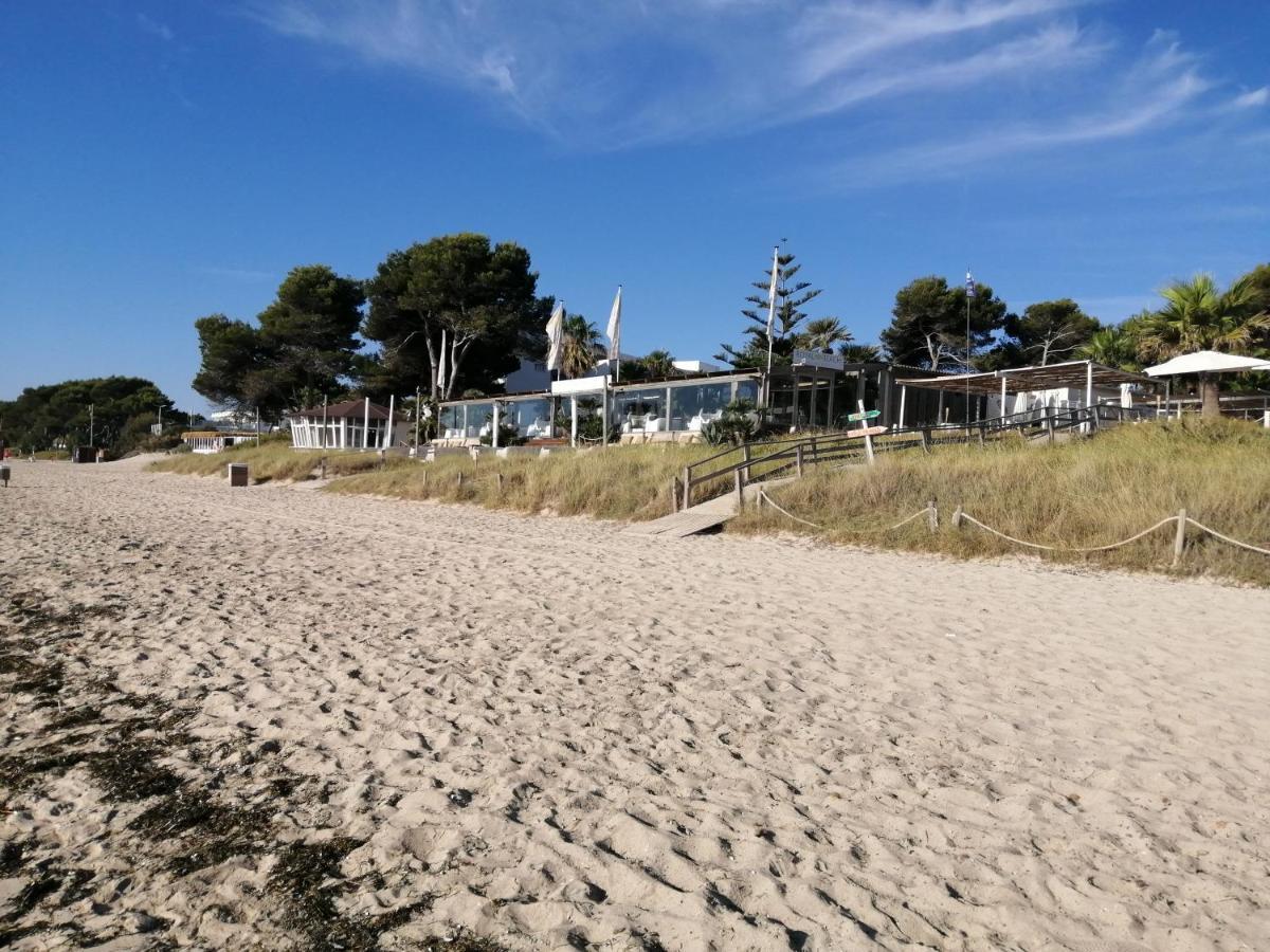 阿尔库迪亚港Apt Playa De Muro Ca N Ines - 1ª Linea De Playa公寓 外观 照片