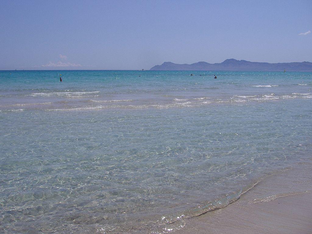 阿尔库迪亚港Apt Playa De Muro Ca N Ines - 1ª Linea De Playa公寓 外观 照片